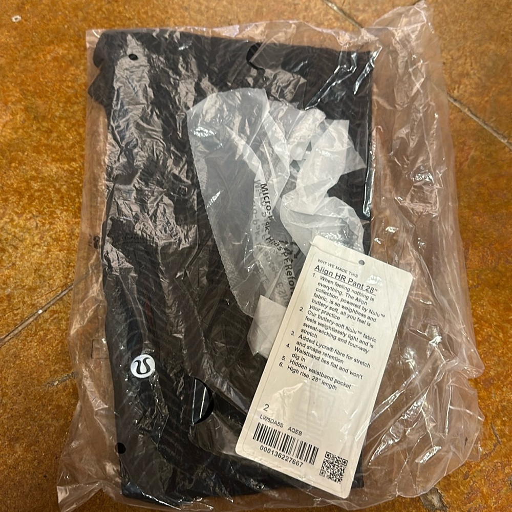 Lululemon align hr pant 28”